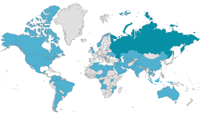 Global Energy Markets Map